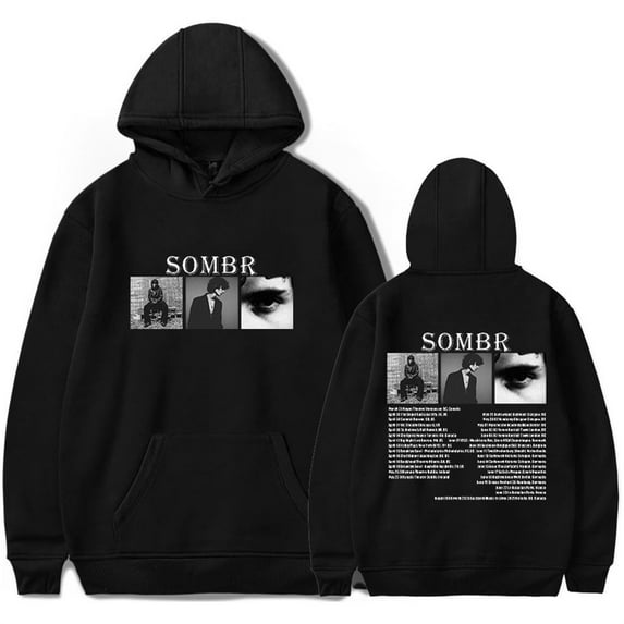 Sombr Tour 2025 Hoodies Unisex Vintage 90s Sweatshirts Hip Hop Clothes Harajuku Pullovers