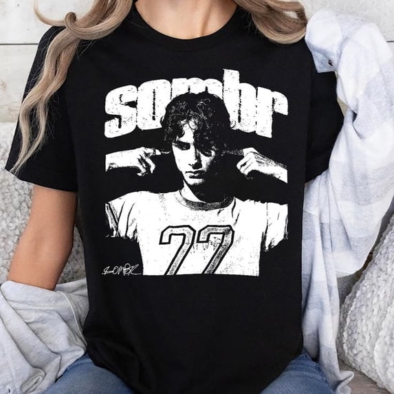 Sombr Tour Music Vintage Unisex T-Shirt, Sizes S-5XL - Gategoo