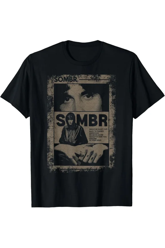 Sombr Unisex T-shirt, Vintage Rock Concert Apparel
