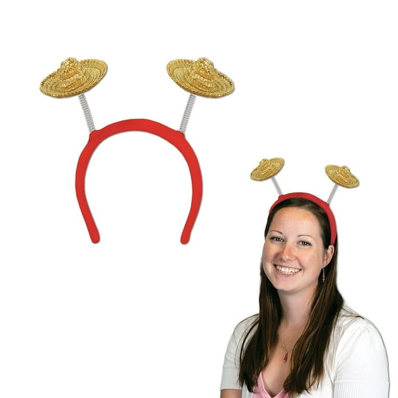 Sombrero Boppers Adult Halloween Accessory