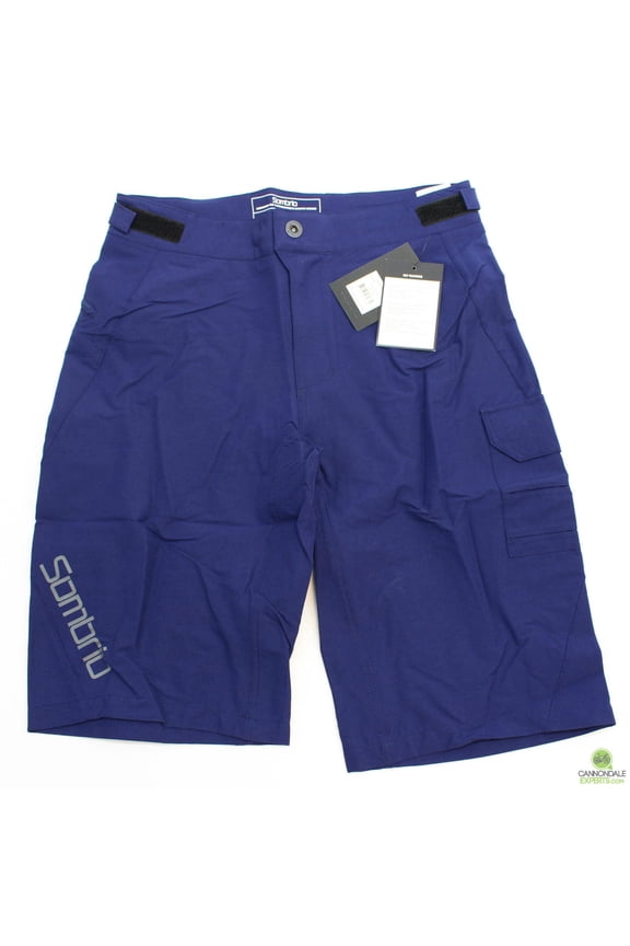 Lowline Men's Mountain Biking Shorts Blue Extra Large