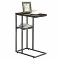 Somdot End Table, CShape Side Table TV Tray Table for Couch Sofa Bed