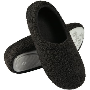 Somdot Women's Cozy Loafer Slippers with Memory Foam Indoor Outdoor