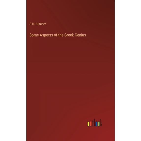 Some Aspects of the Greek Genius (Hardcover)