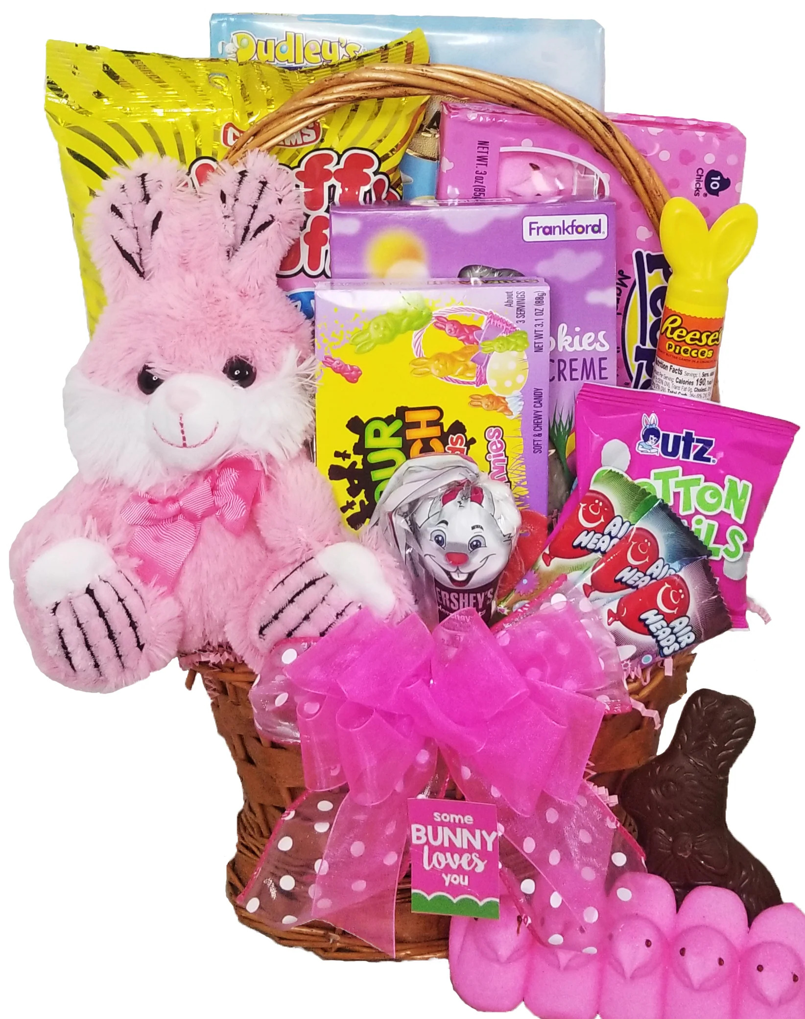 Some Bunny Loves You Holiday Premade Easter Gift Basket for Girls