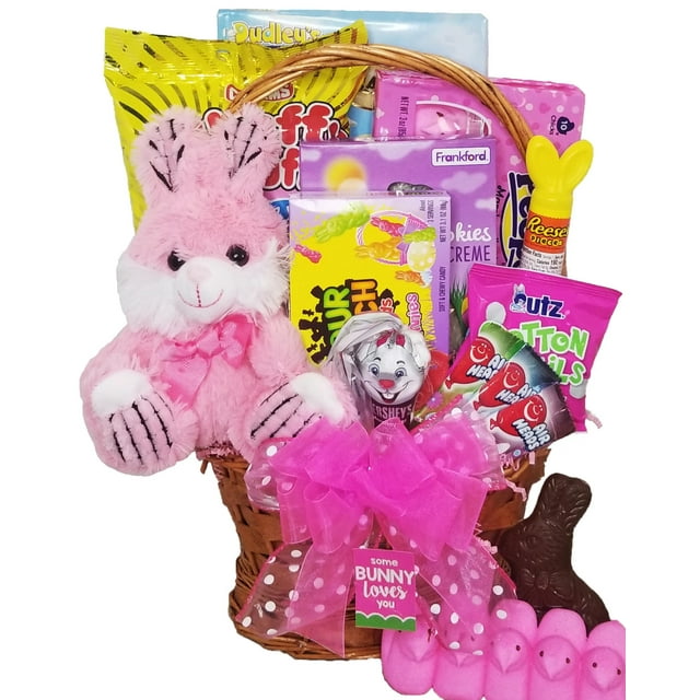 Some Bunny Loves You Holiday Premade Easter Gift Basket for Girls