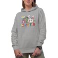 thumbnail image 1 of Some Bunny Loves You with Egg & Rabbit, Easter Day or Sunday Favor, Souvenir or Merch Gift, Heather Grey Hooded Sweatshirt or Hoodie, 2XL, 1 of 5