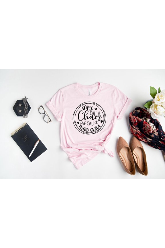 Some Call It Chaos We Call It Third Grade, Hello 3Rd Grade Shirt, 3Rd Grade Teacher Shirt, 3Rd Grade Squad Crew Tribe, Back To School Shirt