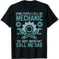 thumbnail image 1 of Some Call Me Mechanic Important Dad Fathers Day Papa Men T-Shirt, 1 of 4