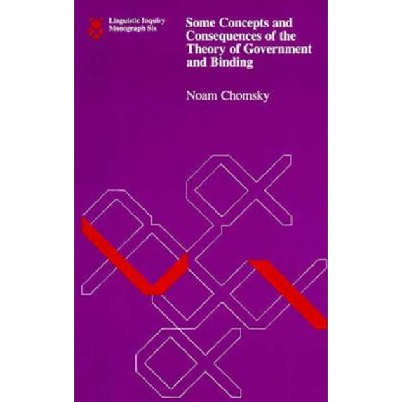 Pre-Owned Some Concepts and Consequences of the Theory of Government and Binding: Volume 6 (Linguistic Inquiry Monographs, 6) Paperback