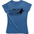 thumbnail image 1 of Some Days Remind Who They're Dealing With Funny Ladies Witch Women's T-Shirt, 1 of 4