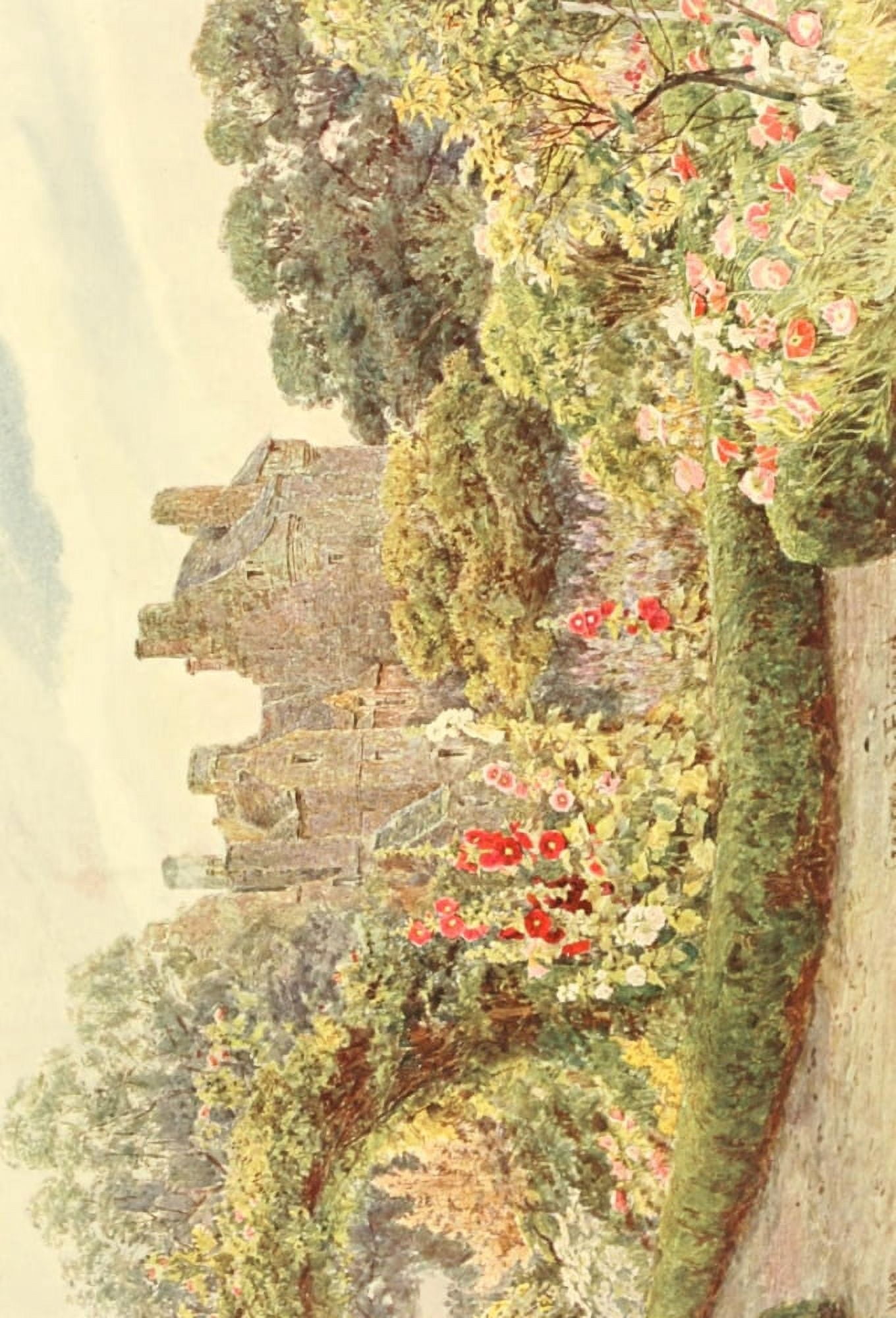 Some English Gardens 1904 Kellie Castle Canvas Art - George S Elgood (18 x 24)