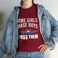 thumbnail image 1 of Some Girl Chase Boys I Pass Them Funny Swimming Athletes T-Shirt, 1 of 2