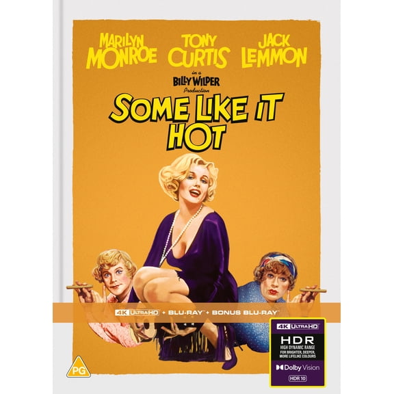 Some Like It Hot (4K Ultra HD) Jack Lemmon Marilyn Monroe Joan Shawlee Mike Mazurki George Raft