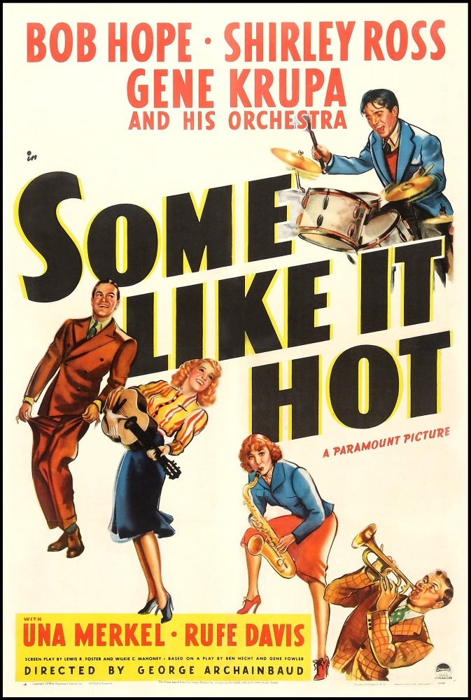 Some Like It Hot U Canvas Art -  (24 x 36)
