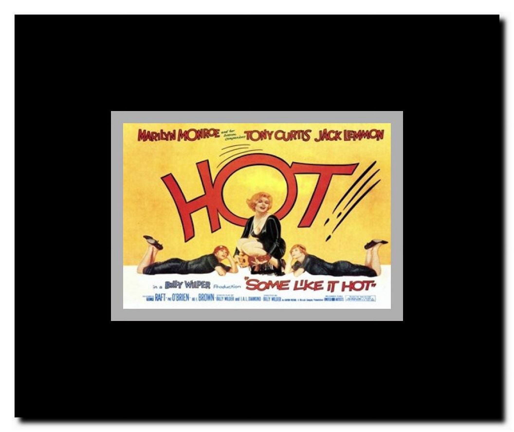 Some Like it Hot c.1959 - style C Framed Movie Poster