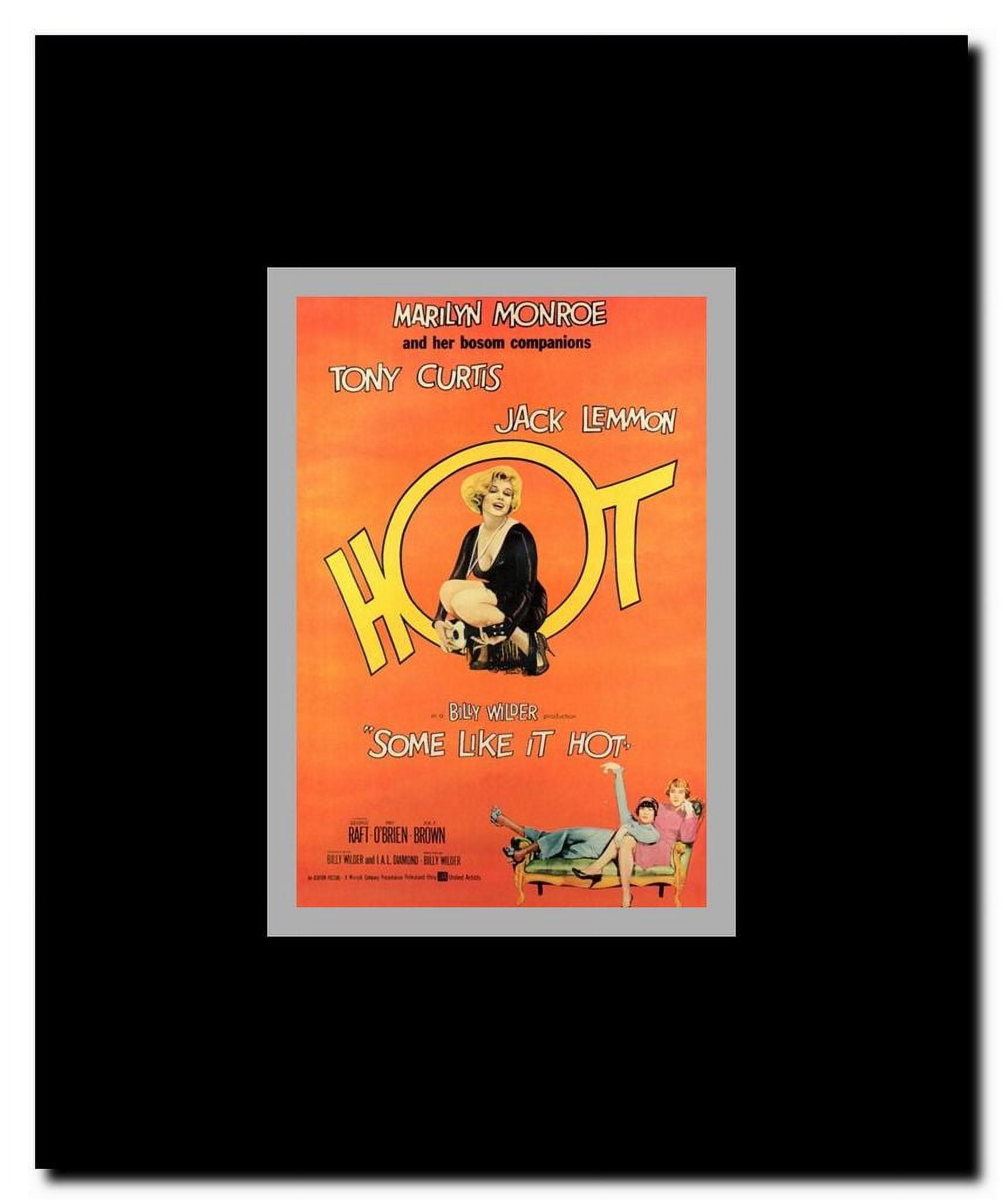 Some Like it Hot c.1959 - style F Framed Movie Poster