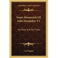 thumbnail image 1 of Some Memorials Of John Hampden V1 : His Party And His Times (Paperback), 1 of 1