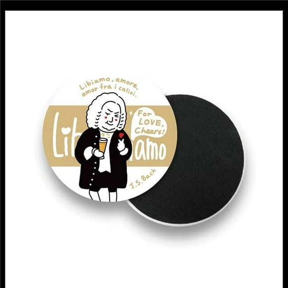 Some Music Design KC-001 11 x 11 cm Beethoven Coasters