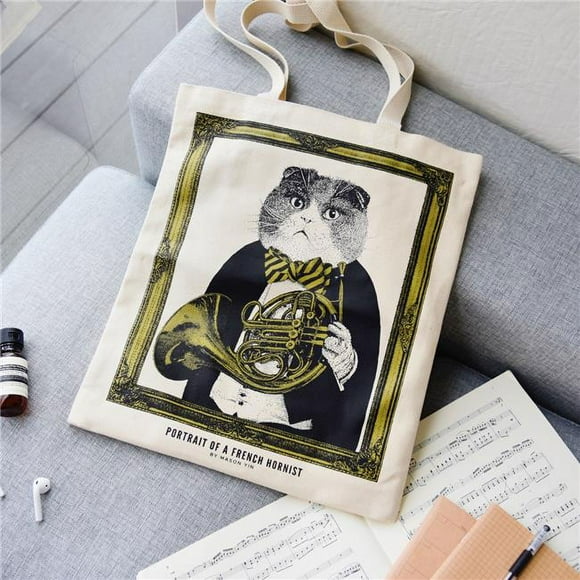 Some Music Design KT-008 12 oz 100 Percent Cotton Hornist Tote Bag