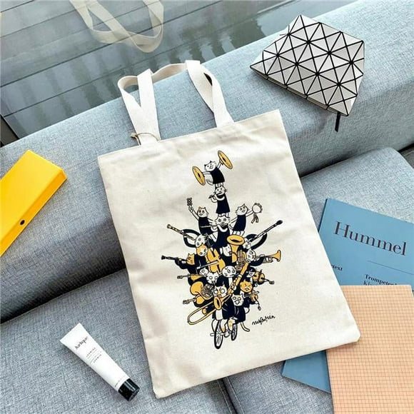 Some Music Design KT-015 12 oz 100 Percent Cotton Bike Tote Bag