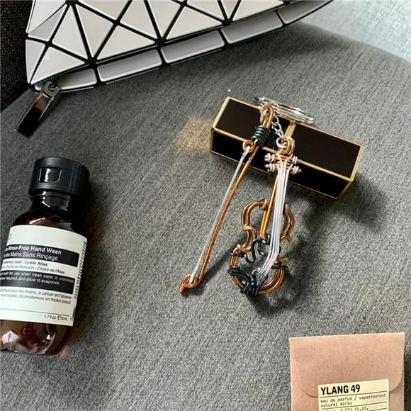 Some Music Design KW-002 Violin Wire Art Instrument Keychain