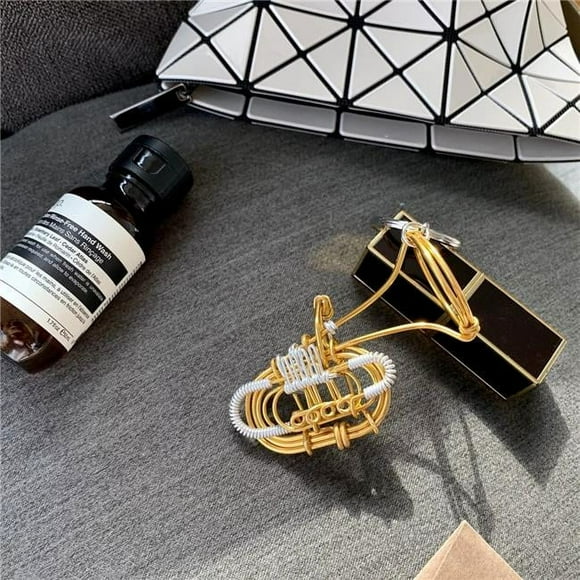 Some Music Design KW-010 Rotary Tuba Wire Art Instrument Keychain