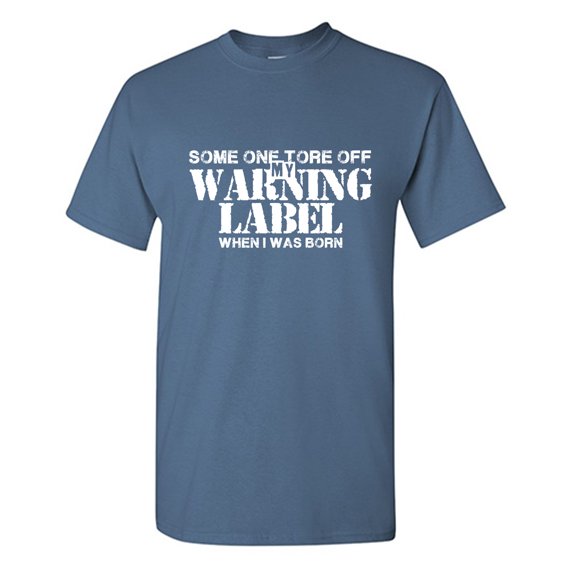 Some One Tore Off Sarcastic Humor Graphic Tees Gift For Mens Novelty Funny T Shirt