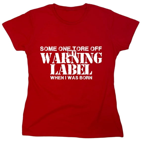 Some One Tore Off Sarcastic Humor Novelty Funny Women's Casual Tees