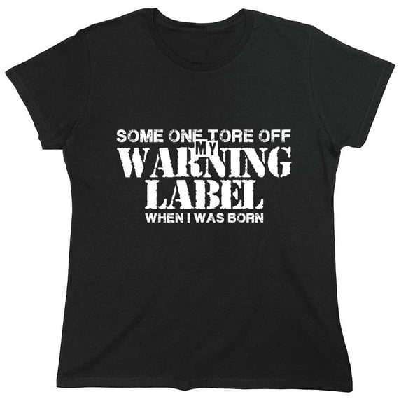 Some One Tore Off Sarcastic Humor Novelty Funny Women's Casual Tees