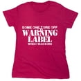thumbnail image 1 of Some One Tore Off Sarcastic Humor Novelty Funny Women's Casual Tees, 1 of 3