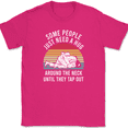 thumbnail image 1 of Some People Just Need a Hug T-Shirt Funny Martial Arts Jiu Jitsu Tee - Pink, XL, 1 of 1