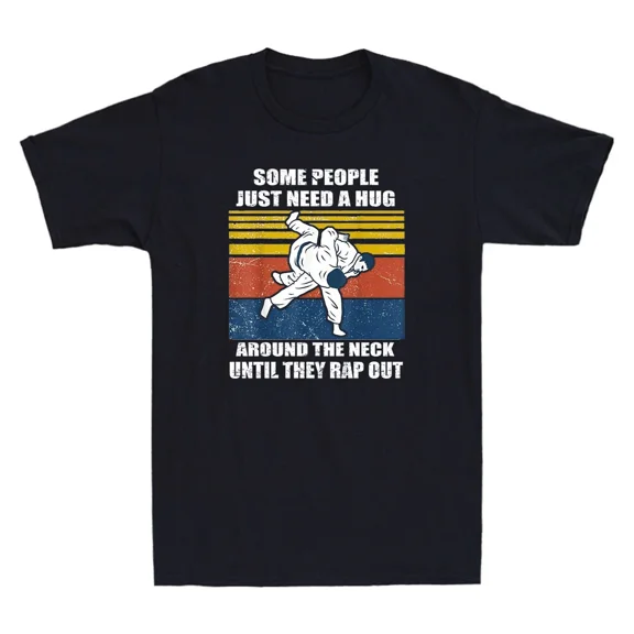 Some People Need A Hug Funny Brazilian Jiu Jitsu BJJ Lover Unisex T-Shirt