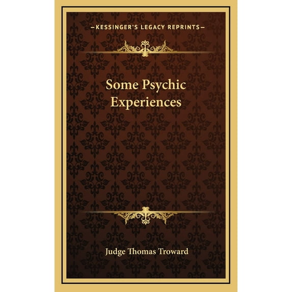 Some Psychic Experiences, (Hardcover)
