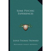 Some Psychic Experiences, Paperback