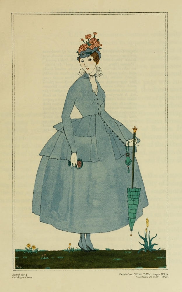 Some examples of the work of American designers 1918 Vogue Canvas Art - Unknown (18 x 24)