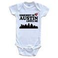 thumbnail image 1 of Somebody In Austin Loves Me Baby Bodysuit, 1 of 2