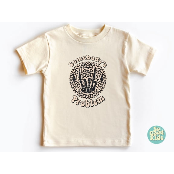 Somebody'S Problem Skeleton Kids Shirt, Country Music Shirt, Southern Rodeo Shirt, Southern Toddler Shirt, Cowgirl Shirt, Western Kids Shirt, New Born, Baby Shower Gift, New Parents Gift