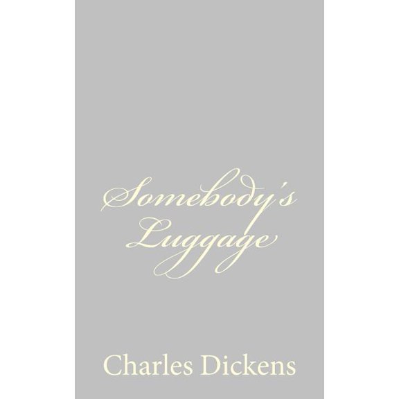 Somebody's Luggage, (Paperback)