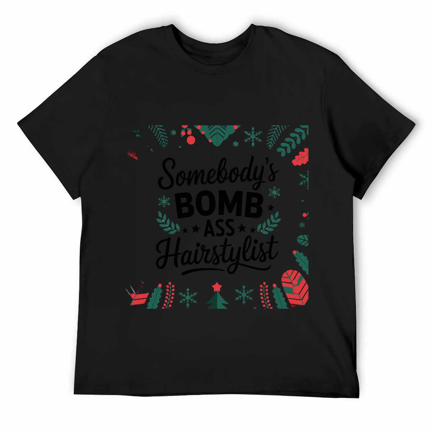 TSOTMO Friseur-Geschenk-Tasche – „Somebody‘s Bomb Ass Hairstylist“, 32 X 21 Cm, Canvas