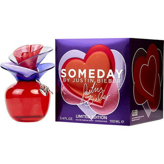 Someday By Justin Bieber Limited Edition 3.4 oz /100 ML EDP For Women NIB