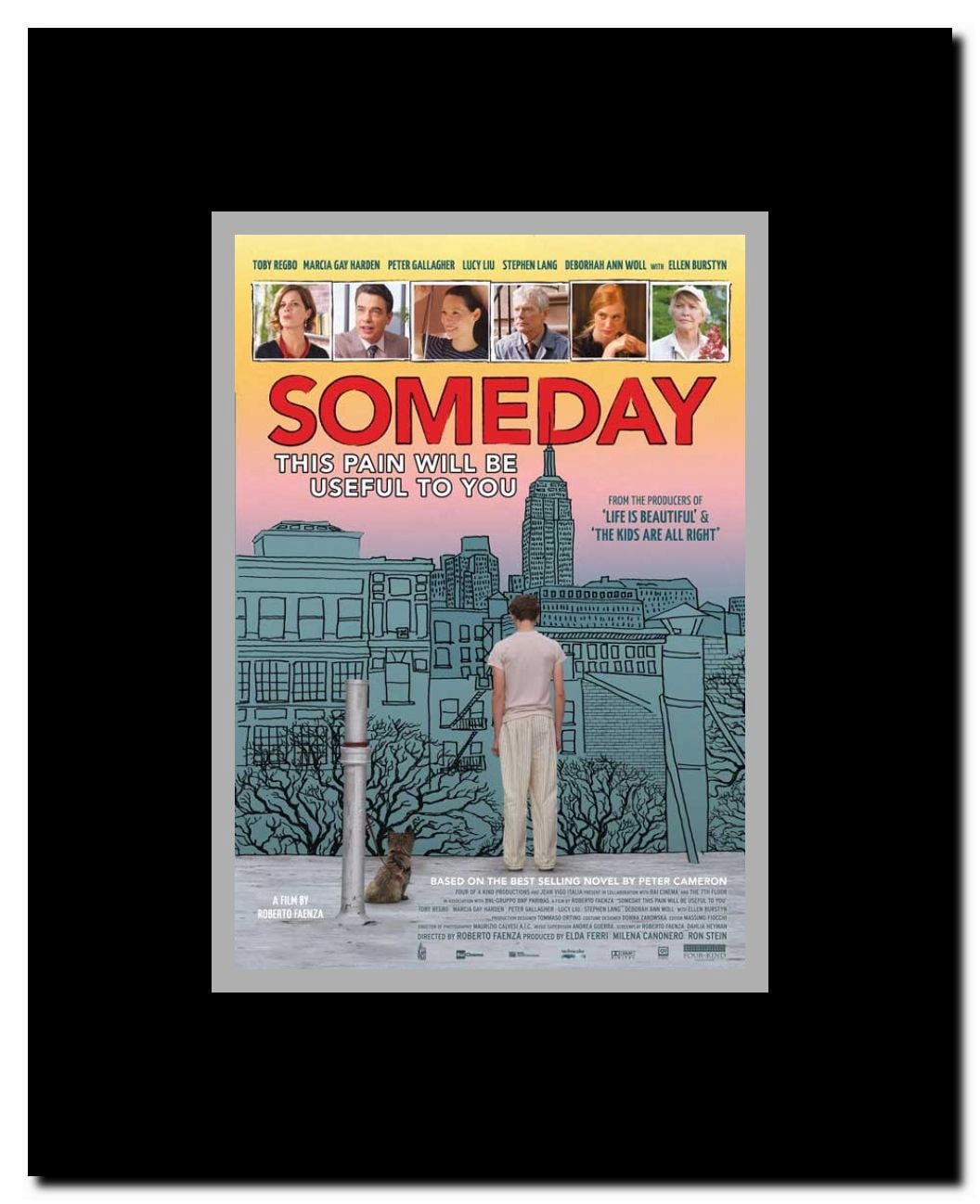 Someday This Pain Will Be Useful to You Framed Movie Poster