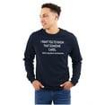 thumbnail image 1 of Someone Cares Not Me Rude Funny Plus Size Long Sleeve Graphic Tee Shirt Brisco Brands 2X, 1 of 5