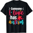 thumbnail image 1 of Someone I Love Has Autism Autism Awareness T-Shirt, 1 of 4