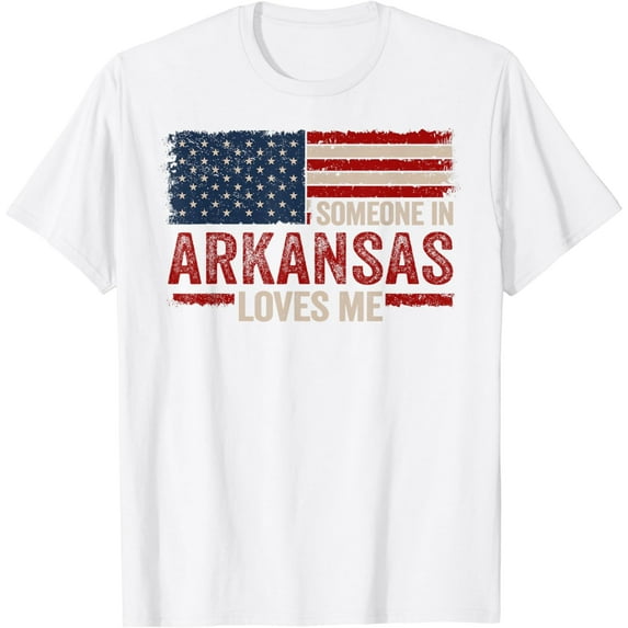 Someone In Arkansas Loves Me Natural State T-Shirt