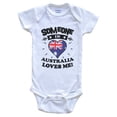 thumbnail image 1 of Someone In Australia Loves Me Australian Flag Heart Baby Bodysuit, 1 of 2