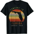 thumbnail image 1 of Someone In Florida Loves You Vintage State Retro T-Shirt, 1 of 5