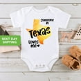 thumbnail image 1 of Someone In Texas Loves Me , Bodysuit, Baby Bodysuit , Baby Shower Gift, Baby Boy Onesie, Baby Bodysuit, Unique Baby Gift Cool Baby Clothing, Cute Baby Onesie, BABY BODYSUIT LAT 4424, 1 of 3