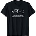 thumbnail image 1 of Someone Loses An i: Funny Math Short Sleeve T-Shirt Black Small, 1 of 3