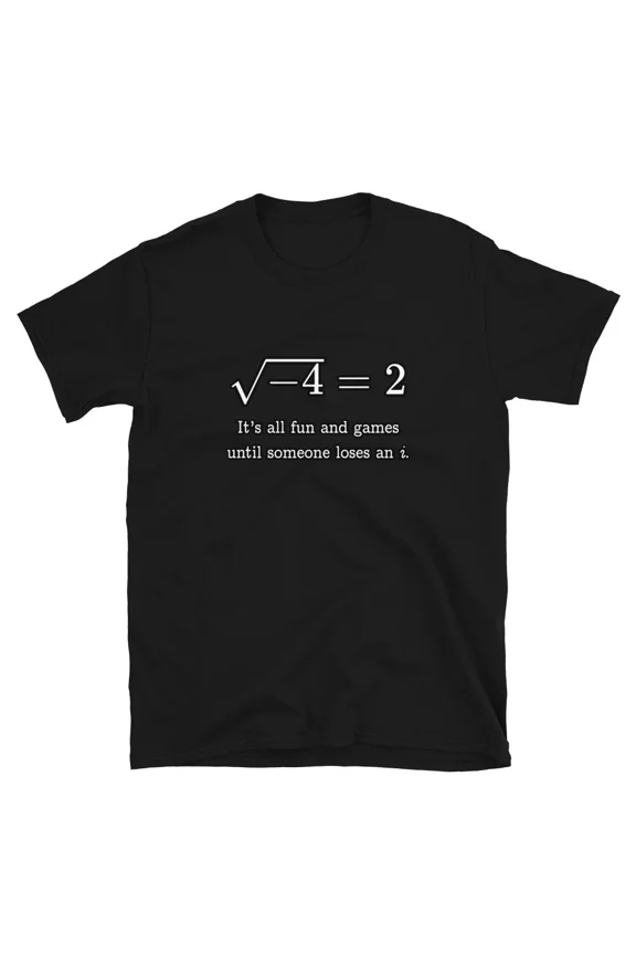 Someone Loses an i T-shirt Math Maths Funny Nerdy Geeky Gift Tee | eBay